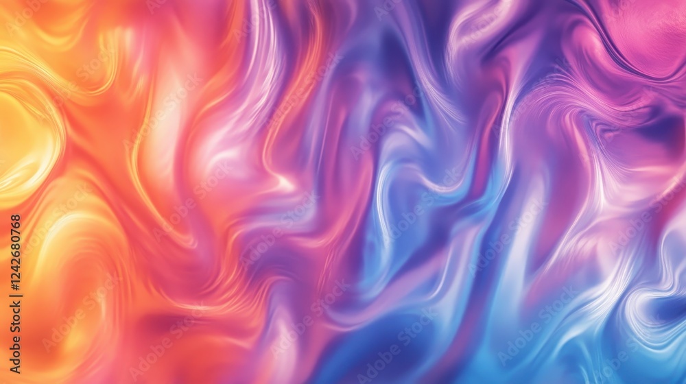 Abstract Swirling Colorful Background Abstract Swirling Colorful Background