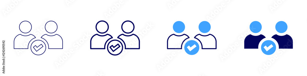 Network planning icon in 4 different styles. Thin Line, Line, Bold, and Bold Line. Duotone style. Editable stroke Network planning icon in 4 different styles. Thin Line, Line, Bold, and Bold Line. Duotone style. Editable stroke