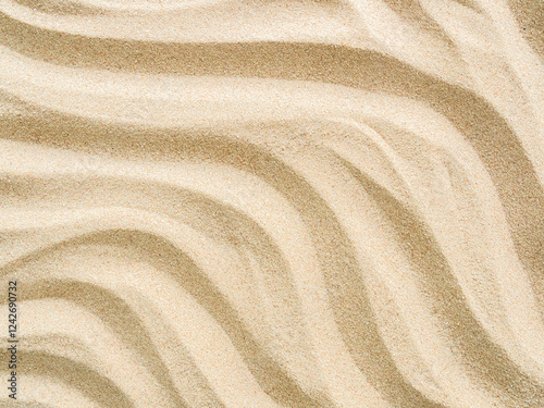 Fototapeta Naklejka Na Ścianę i Meble -  Nature travel background, sand beach close up texture summer desert zen garden coast ocean for vacation, hot summer tropical scene chill Nature, Summer time toga holiday dune pile dry brown heap