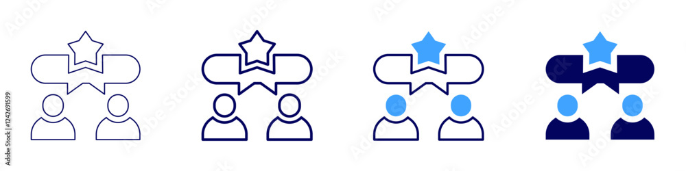 Social media post icon in 4 different styles. Thin Line, Line, Bold, and Bold Line. Duotone style. Editable stroke Social media post icon in 4 different styles. Thin Line, Line, Bold, and Bold Line. Duotone style. Editable stroke