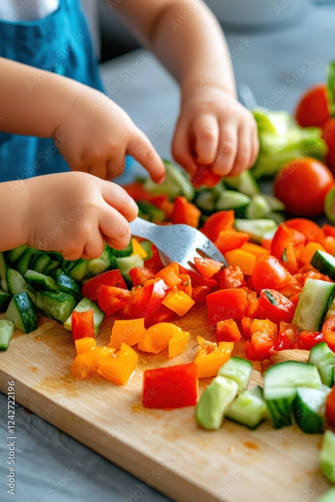 Highlighting fun and nutritious meal prep with kids Highlighting fun and nutritious meal prep with kids