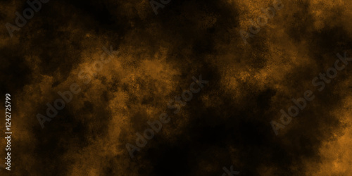 Old brown paper parchment banner with distressed vintage grunge texture, Abstract Background Texture Pattern with brown, old paper texture background with grunge texture polished clouds or smoke.