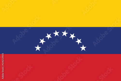 Venezuela flag official colors and proportion digital vector illustration. Pleated flag. Free Download Venezuela flag official colors and proportion digital vector illustration. Pleated flag. - GFXLoad