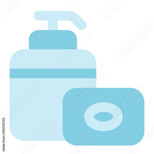 toiletries icon for illustration