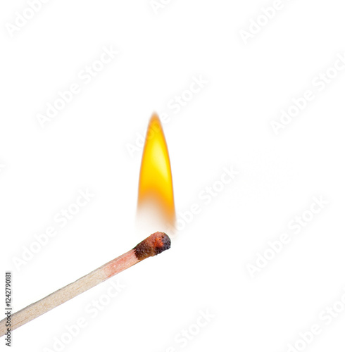 Burning match