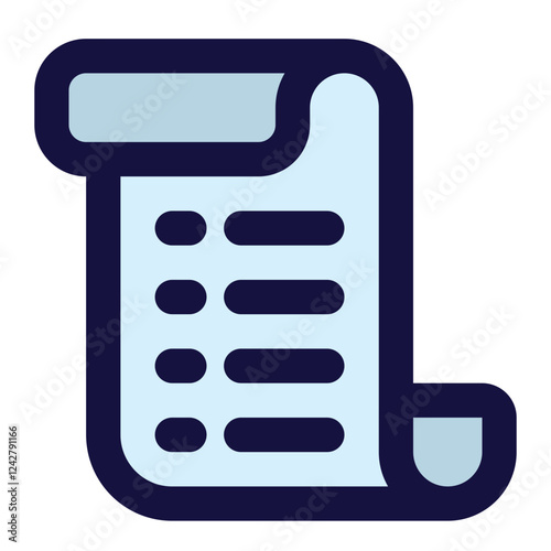 receipt icon for illustration