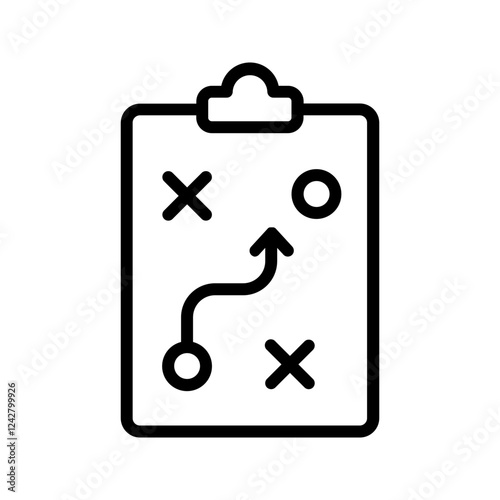 Business Tactic icon color editable