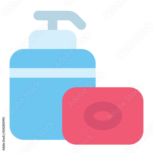 toiletries icon for illustration