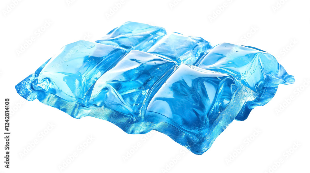 injury ice pack for relief isolated on white background injury ice pack for relief isolated on white background
