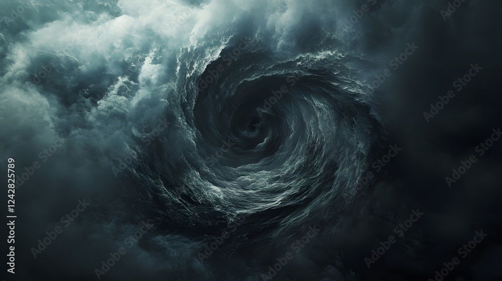 Dark swirling ocean currents, deep underwater scene with rich textures, evokes mystery and nature's power, ideal for creative use. Dark swirling ocean currents, deep underwater scene with rich textures, evokes mystery and nature's power, ideal for creative use.
