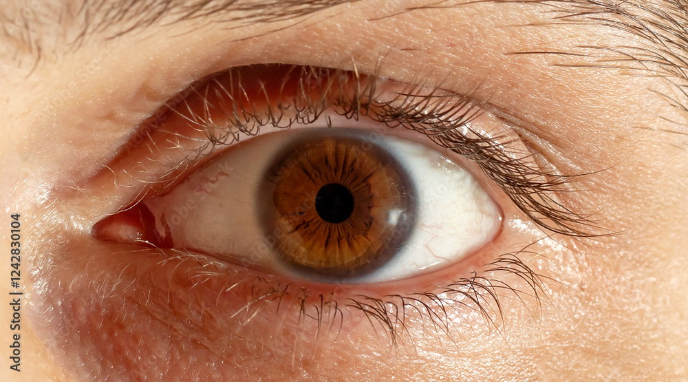 Fototapeta premium human eye close up