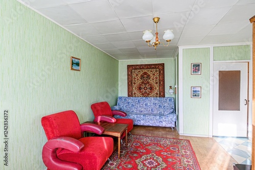 interior apartment room rare not modern simple design 70s 80s 90s