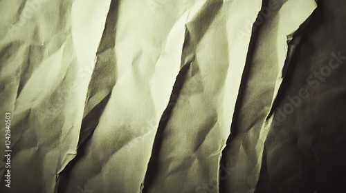 Wallpaper Mural Crumpled paper texture, dark studio background, design element Torontodigital.ca