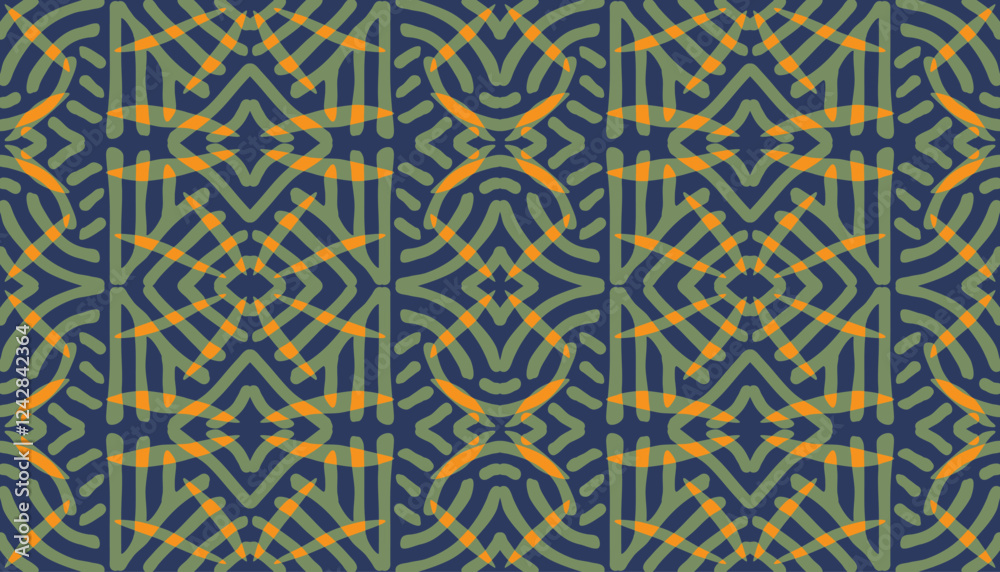 Hand drawn Batik pattern seamless. Geometric doodle abstract illustration, native wallpaper. Tribal ethnic vector texture. Aztec style. Folk embroidery. Indian, Nordic, African rug, tile design. Hand drawn Batik pattern seamless. Geometric doodle abstract illustration, native wallpaper. Tribal ethnic vector texture. Aztec style. Folk embroidery. Indian, Nordic, African rug, tile design.