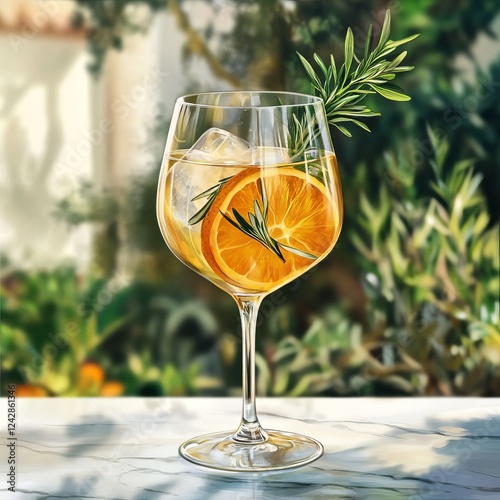 glass of orange juice