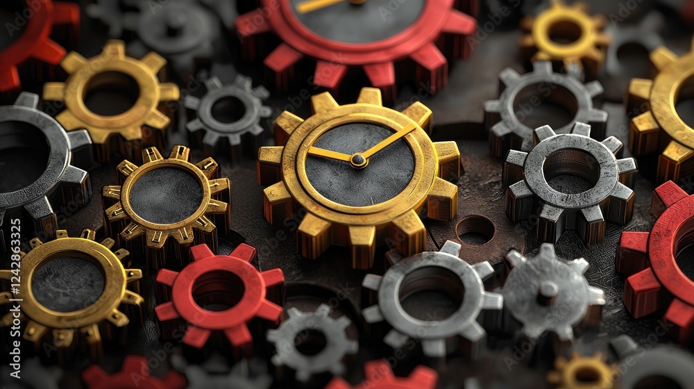 Intricate Clockwork Gears: A Detailed Exploration of Mechanical Engineering Marvels Intricate Clockwork Gears: A Detailed Exploration of Mechanical Engineering Marvels