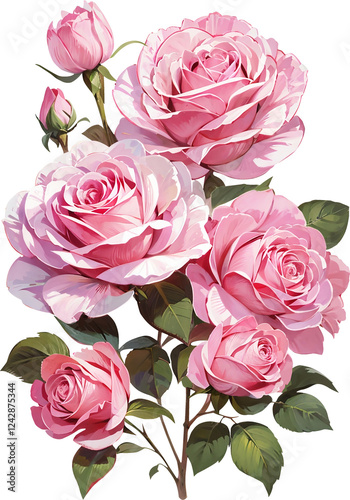 Valentine's Day Pink Rose