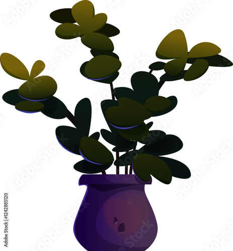House Plant in Pot