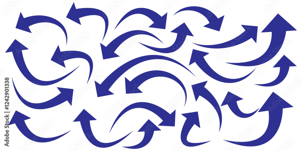 Set of curved arrows isolated on white background. Curved arrows, hand drawn curved arrows. Set long blue curve arrow icon vector . blue curve arrow icon set. long arrow icon set. curve arrow vector. Set of curved arrows isolated on white background. Curved arrows, hand drawn curved arrows. Set long blue curve arrow icon vector . blue curve arrow icon set. long arrow icon set. curve arrow vector.