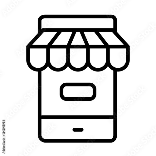 Online store icon