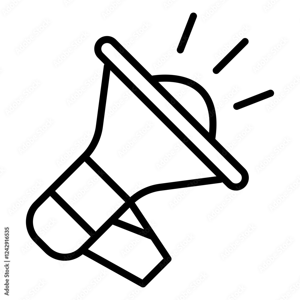 Megaphone icon Megaphone icon
