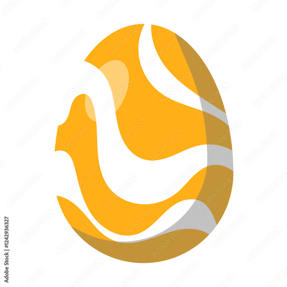 Obraz premium Decorative Easter Egg Illustration
