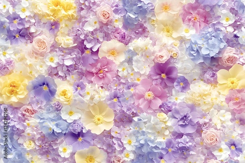 Pastel Blooms: Hydrangeas, Roses, and More