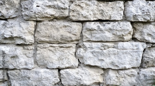 Rough Hewn Stone Wall Texture Background photo