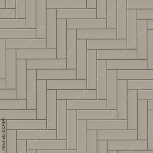 Seamless herringbone tile pattern with a geometric layout, ideal for backgrounds, flooring, and decorative surfaces