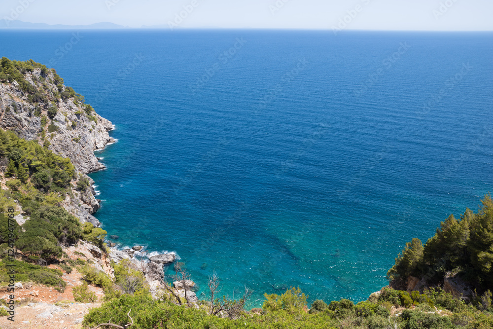 Amazing scenery by the sea in North Evia, Greece Amazing scenery by the sea in North Evia, Greece