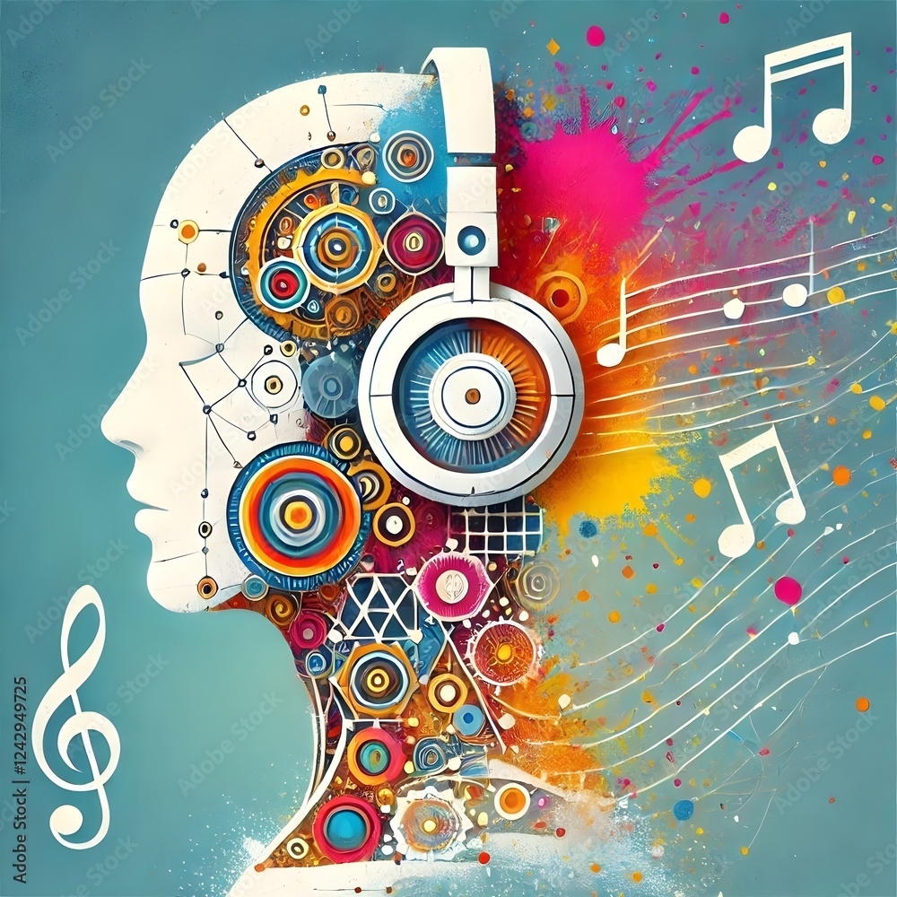 Obraz premium AI Music Composer 