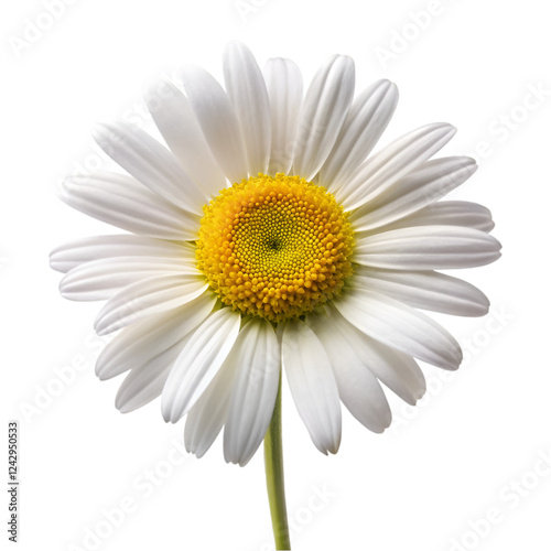 Oxeye daisy isolated on transparent background