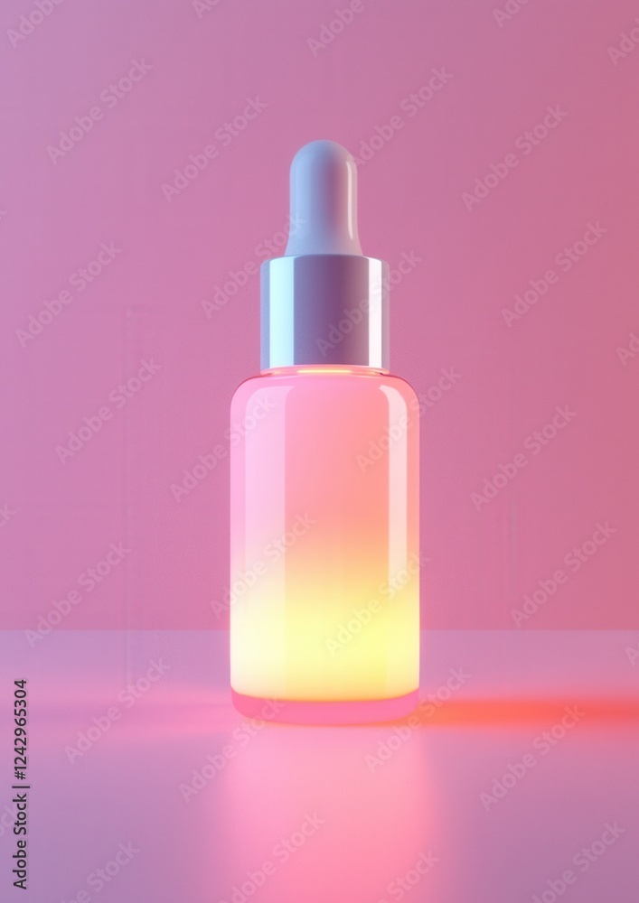 3d rendering of a dropper bottle. the bottle is made of glass and has a white cap. 3d rendering of a dropper bottle. the bottle is made of glass and has a white cap.