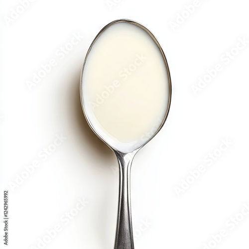 Spoonful of Milk: A Simple Still Life