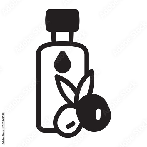 Olive glyph icon