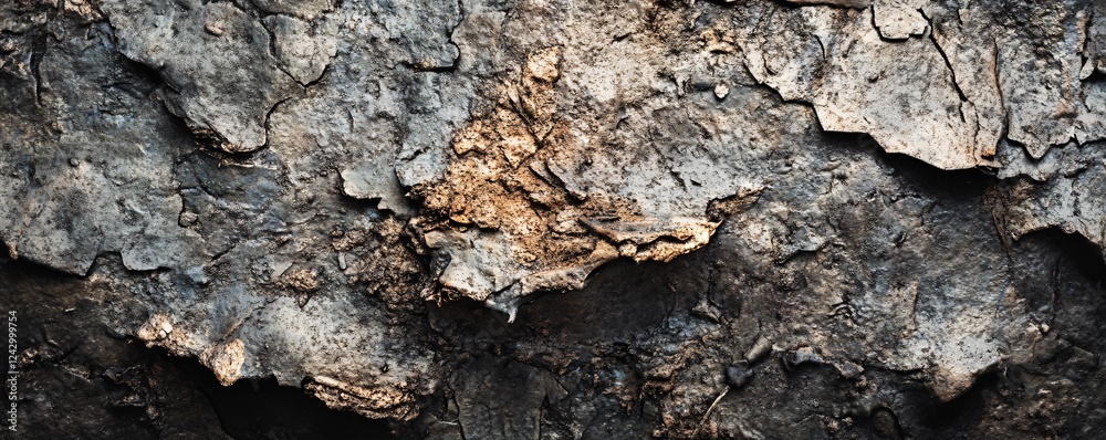 Rough tree bark texture creating natural background pattern Rough tree bark texture creating natural background pattern