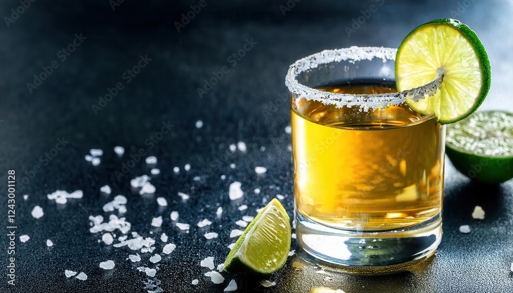 A refreshing cocktail with lime and salt, perfect for celebrations and gatherings, showcasing vibrant flavors.