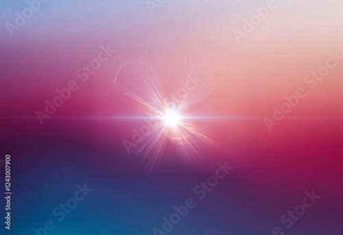 Abstract background with a gradient from light blue to a darker purple. photo