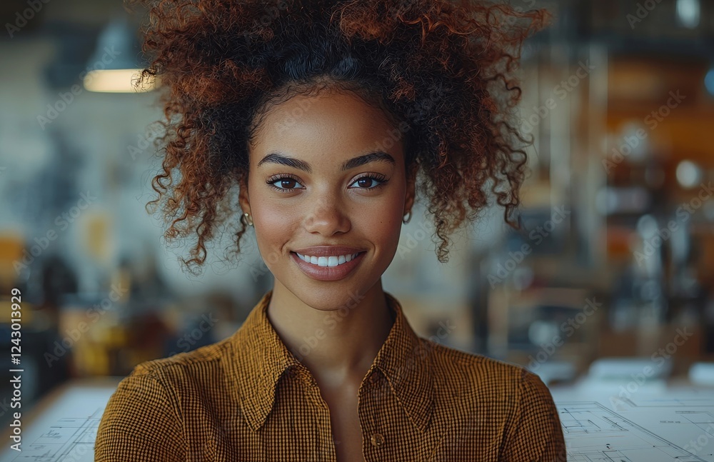 An office scene featuring architecture, a tablet, and a portrait of a woman, emphasizing engineering, internet, and buildings. The imagery highlights digital construction and creativity, with a An office scene featuring architecture, a tablet, and a portrait of a woman, emphasizing engineering, internet, and buildings. The imagery highlights digital construction and creativity, with a