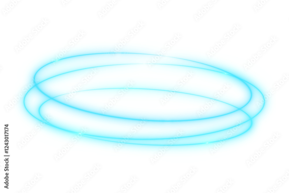 Futuristic portal png element, digital remix, transparent background