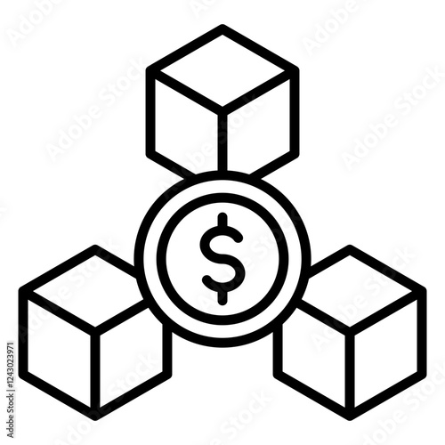 Decentralized Finance Icon