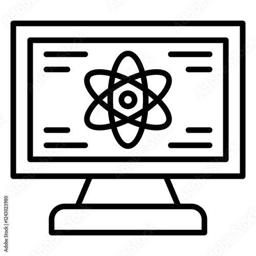 Quantum Computing Icon