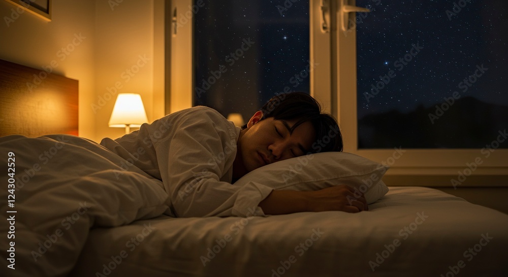 Portrait of Handsome Korean Young Man Getting Awaken by the Sun Shining Through his Window. Happy Asian Male Greets a New Sunny Day in his Bed, Feeling Thankful for all his Blessings
Portrait of Handsome Korean Young Man Getting Awaken by the Sun Shining Through his Window. Happy Asian Male Greets a New Sunny Day in his Bed, Feeling Thankful for all his Blessings
