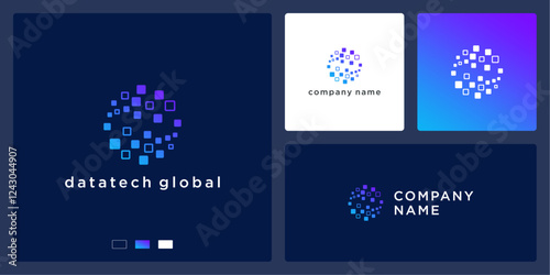Data tech global logo