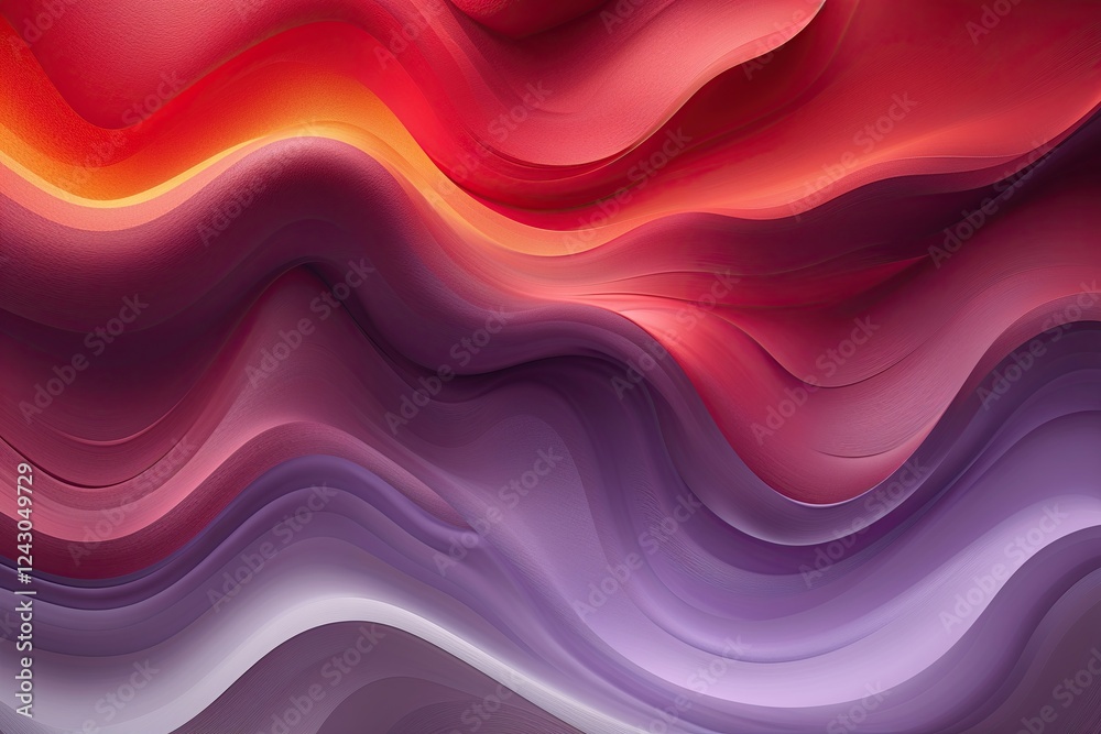Fiery Red to Soft Lavender Abstract Gradient Background with Smooth Texture Fiery Red to Soft Lavender Abstract Gradient Background with Smooth Texture