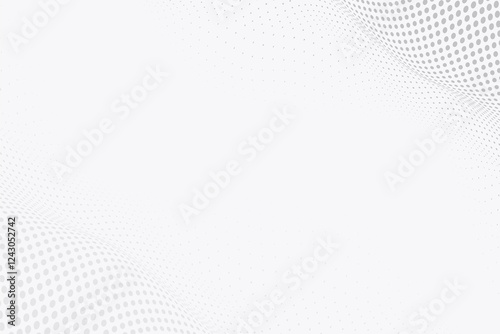 Abstract white dot background