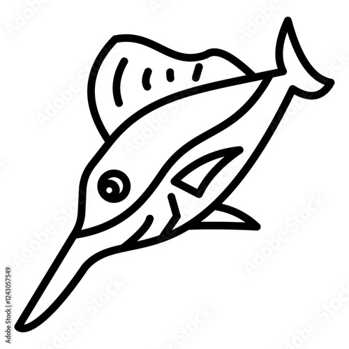 Marlin Fish Icon