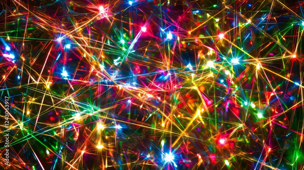 Unveiling a web of connections! This abstract artwork showcases a stunning palette to represent the intricate exchange of data over a network. Unveiling a web of connections! This abstract artwork showcases a stunning palette to represent the intricate exchange of data over a network.
