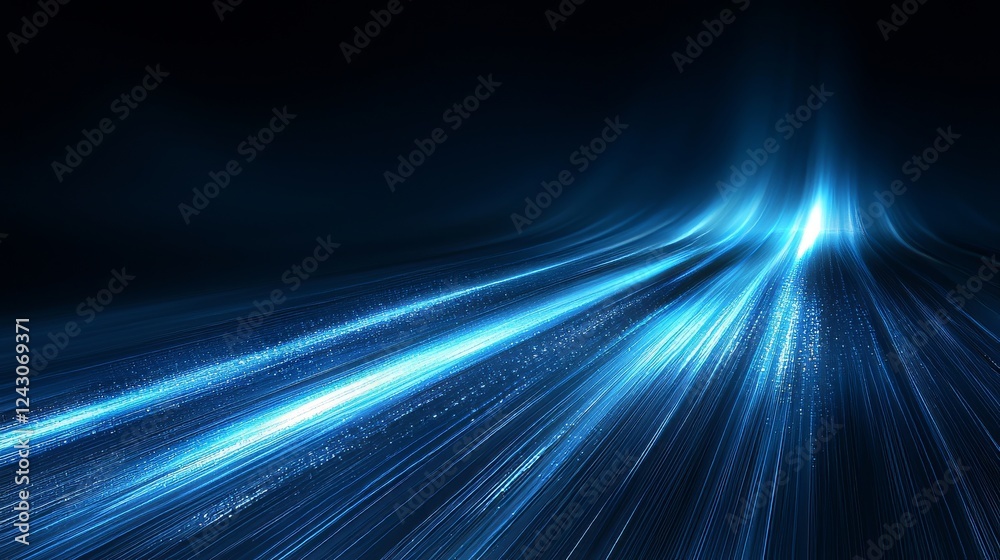 custom made wallpaper toronto digitalBlue abstract backdrop featuring horizontal lines suited for nature and technology-themed graphics