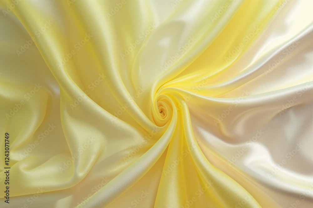 Fototapeta premium Vibrant Lemon Yellow Gradient with Smooth Pearl Texture for Stunning Backgrounds